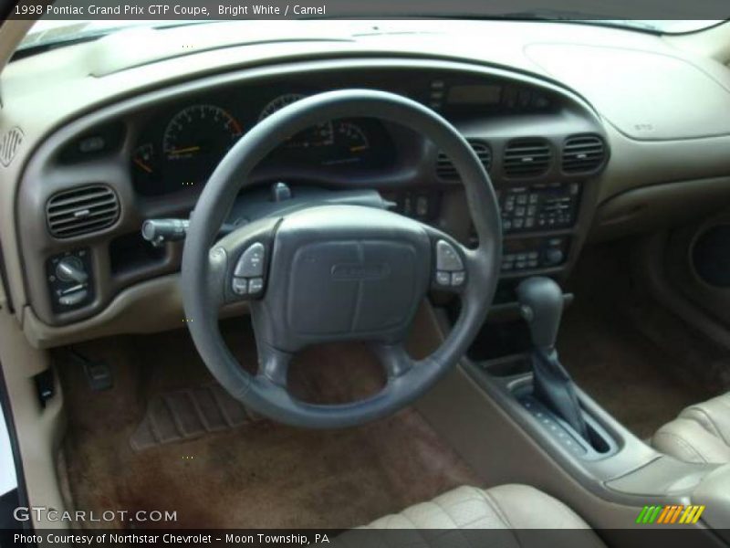 Bright White / Camel 1998 Pontiac Grand Prix GTP Coupe