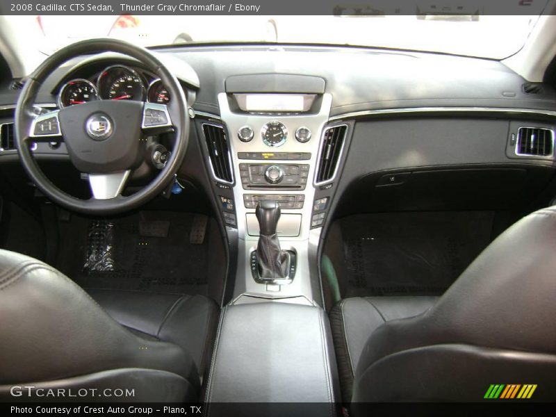 Thunder Gray Chromaflair / Ebony 2008 Cadillac CTS Sedan