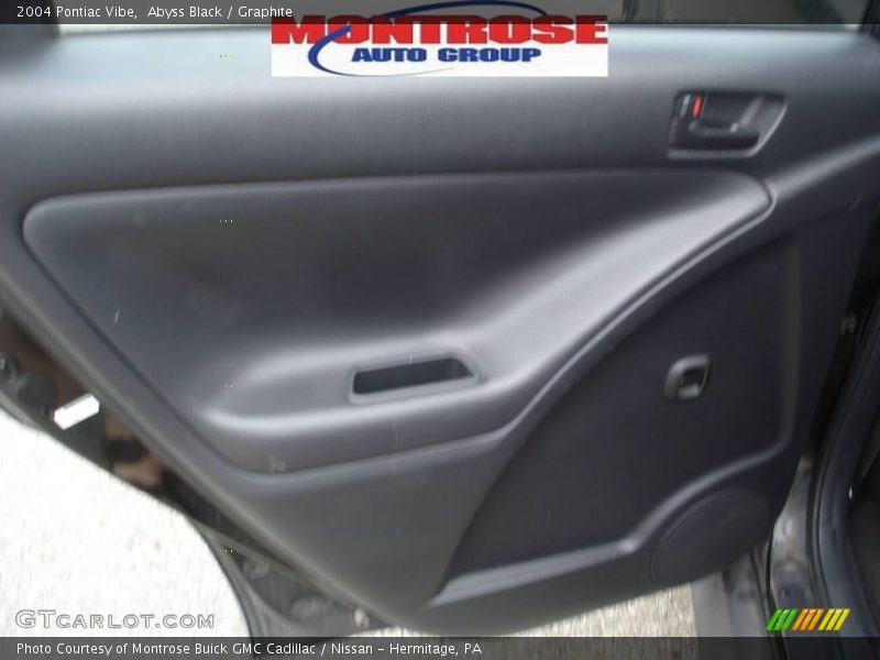 Abyss Black / Graphite 2004 Pontiac Vibe