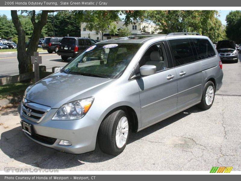 Slate Green Metallic / Gray 2006 Honda Odyssey Touring