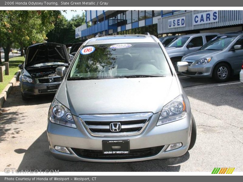 Slate Green Metallic / Gray 2006 Honda Odyssey Touring