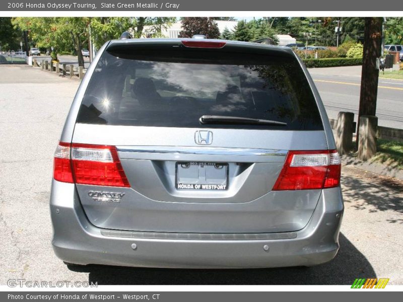 Slate Green Metallic / Gray 2006 Honda Odyssey Touring