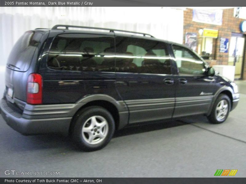 Dark Blue Metallic / Gray 2005 Pontiac Montana