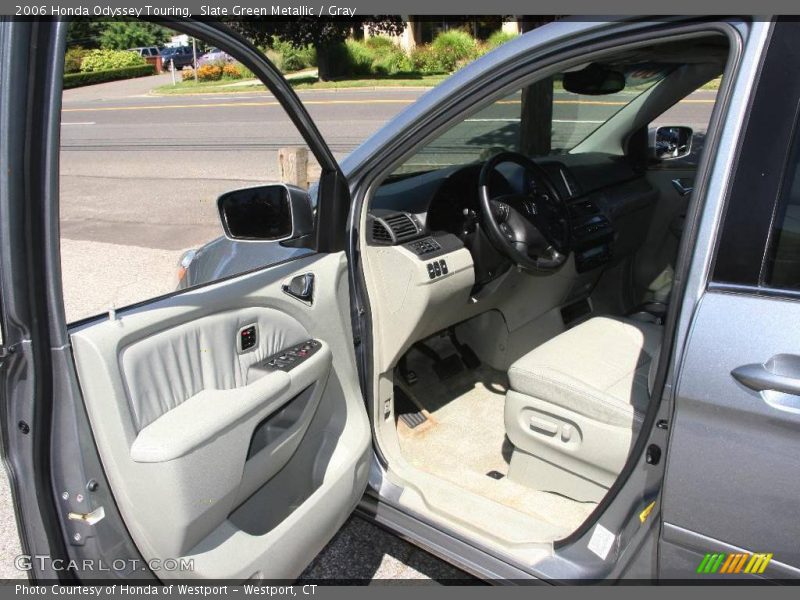 Slate Green Metallic / Gray 2006 Honda Odyssey Touring