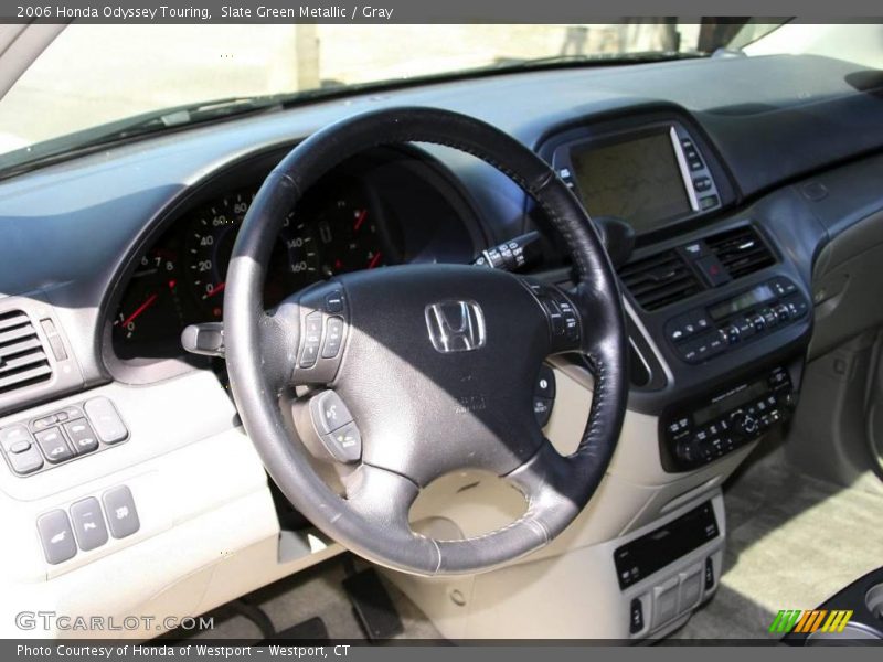 Slate Green Metallic / Gray 2006 Honda Odyssey Touring