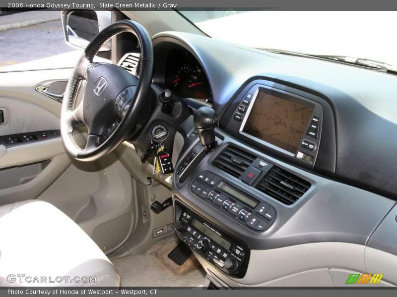 Slate Green Metallic / Gray 2006 Honda Odyssey Touring
