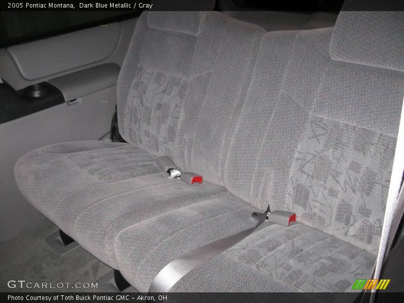 Dark Blue Metallic / Gray 2005 Pontiac Montana