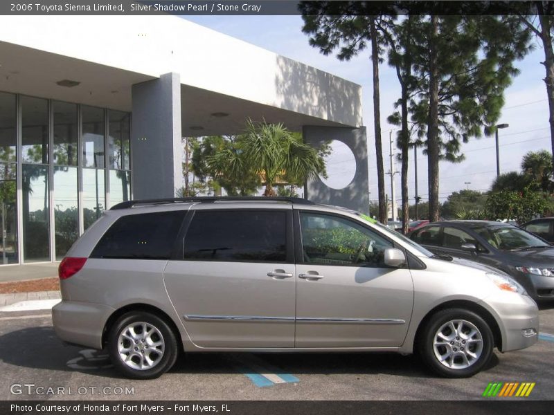Silver Shadow Pearl / Stone Gray 2006 Toyota Sienna Limited