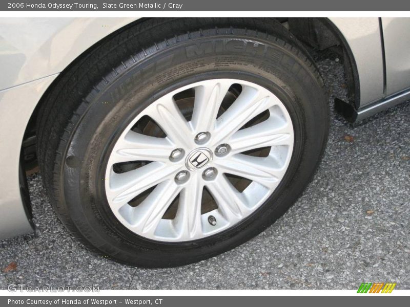 Slate Green Metallic / Gray 2006 Honda Odyssey Touring