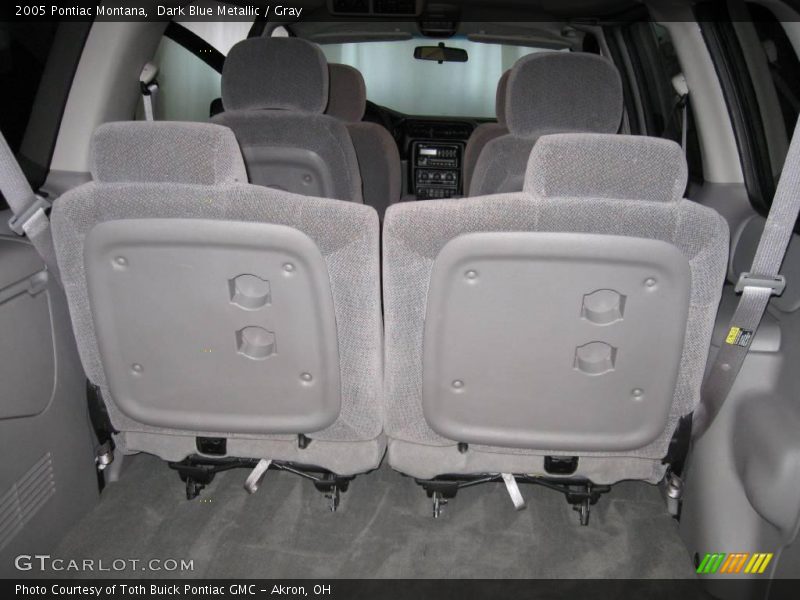 Dark Blue Metallic / Gray 2005 Pontiac Montana