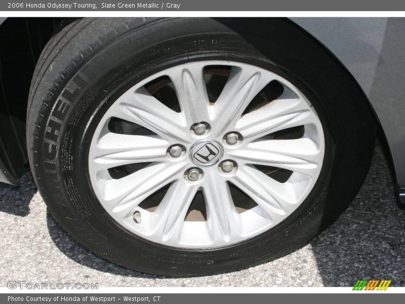Slate Green Metallic / Gray 2006 Honda Odyssey Touring