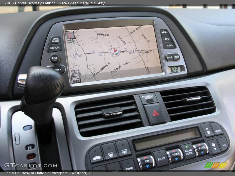 Slate Green Metallic / Gray 2006 Honda Odyssey Touring
