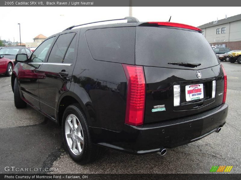 Black Raven / Light Neutral 2005 Cadillac SRX V8