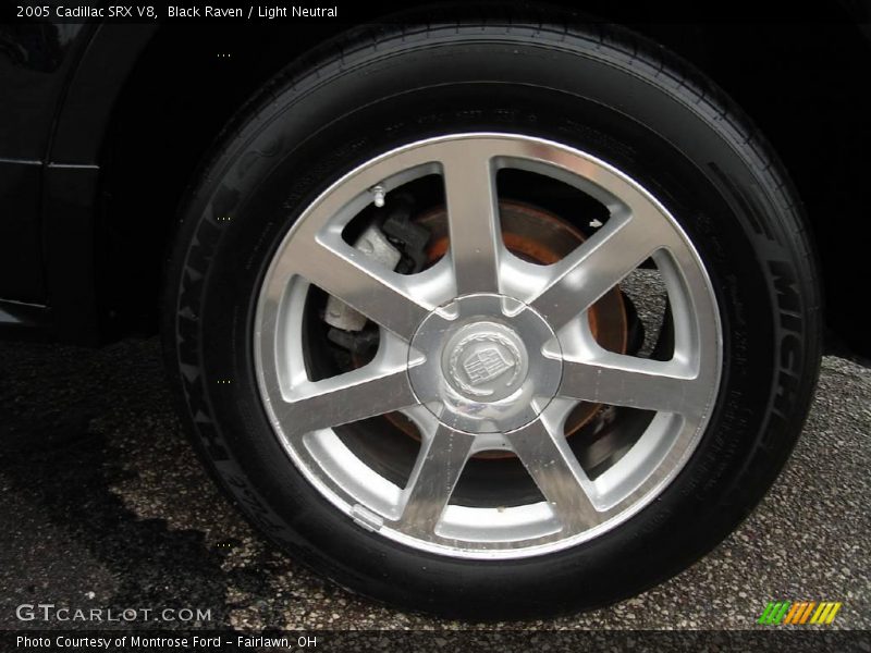 Black Raven / Light Neutral 2005 Cadillac SRX V8