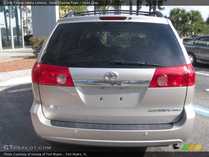Silver Shadow Pearl / Stone Gray 2006 Toyota Sienna Limited
