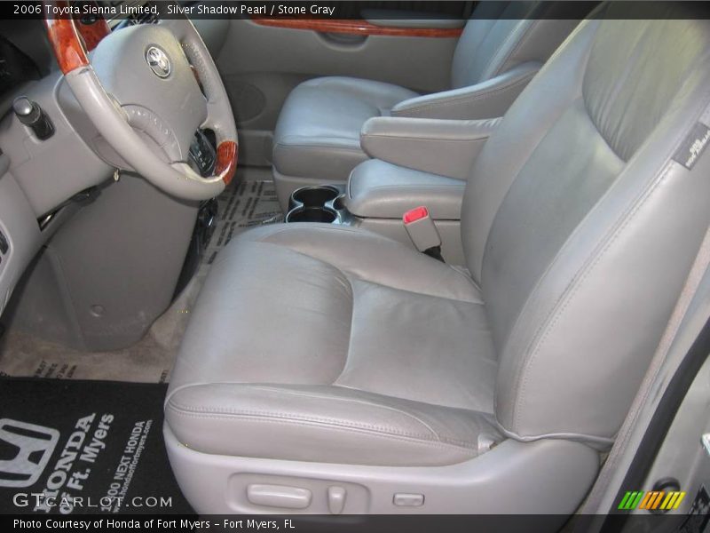 Silver Shadow Pearl / Stone Gray 2006 Toyota Sienna Limited