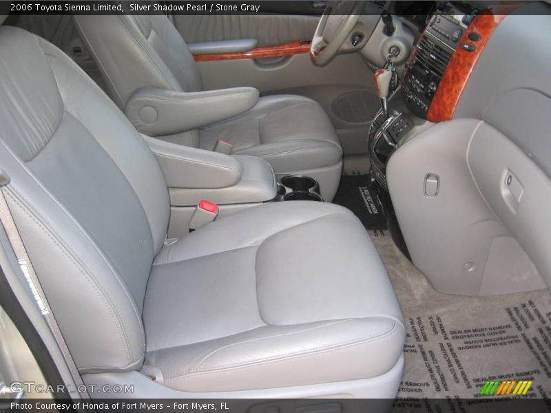 Silver Shadow Pearl / Stone Gray 2006 Toyota Sienna Limited