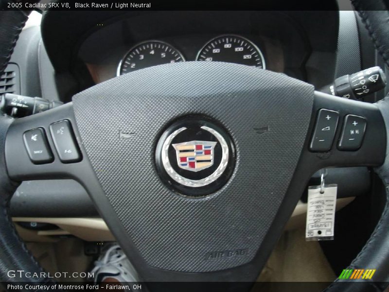 Black Raven / Light Neutral 2005 Cadillac SRX V8