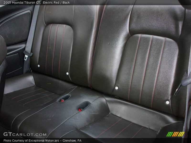 Electric Red / Black 2005 Hyundai Tiburon GT