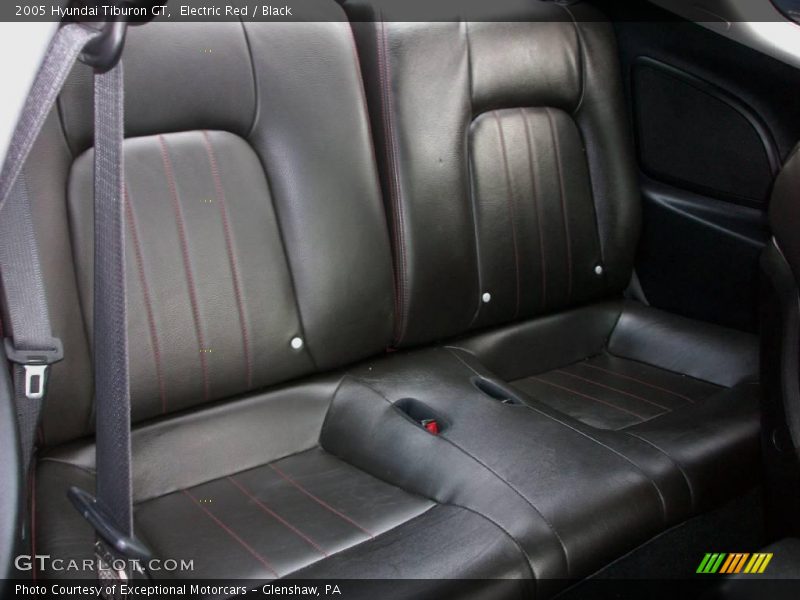 Electric Red / Black 2005 Hyundai Tiburon GT