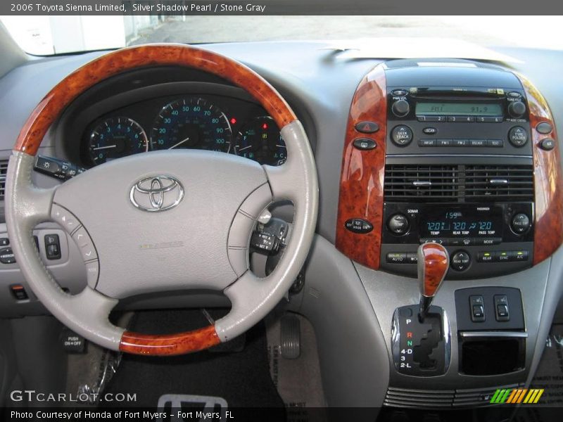 Silver Shadow Pearl / Stone Gray 2006 Toyota Sienna Limited
