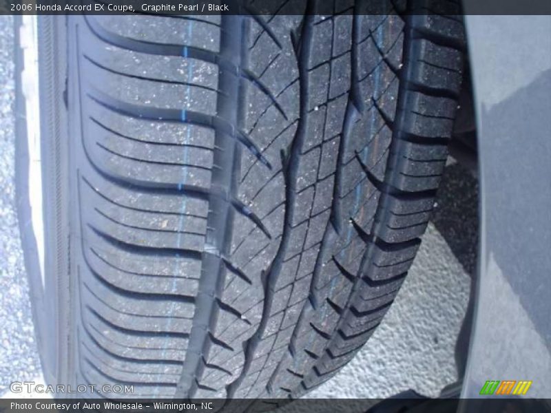 Graphite Pearl / Black 2006 Honda Accord EX Coupe
