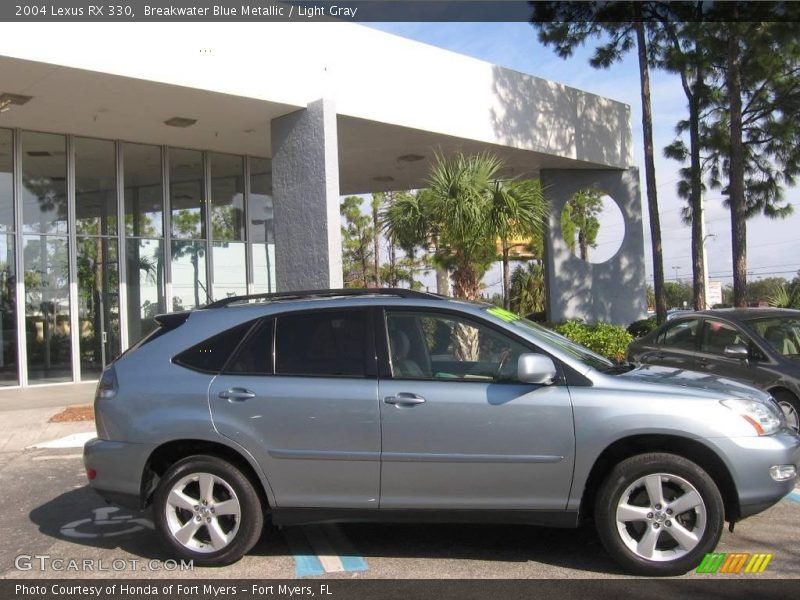 Breakwater Blue Metallic / Light Gray 2004 Lexus RX 330