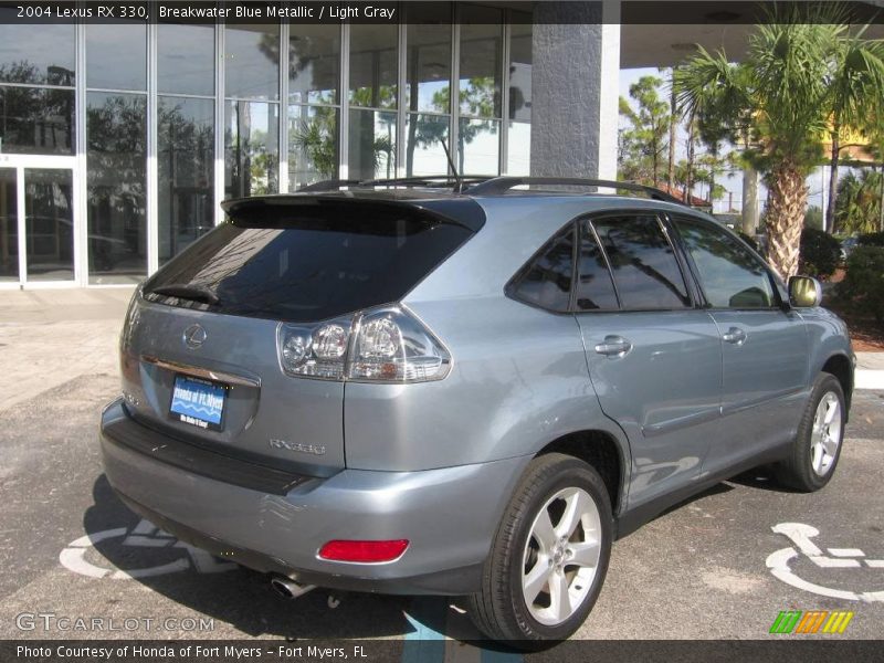 Breakwater Blue Metallic / Light Gray 2004 Lexus RX 330