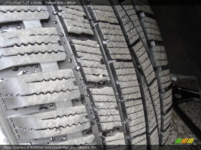 Twilight Blue / Willow 2004 Infiniti G 35 x Sedan