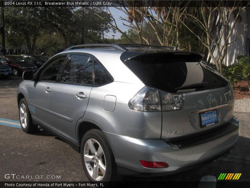 Breakwater Blue Metallic / Light Gray 2004 Lexus RX 330