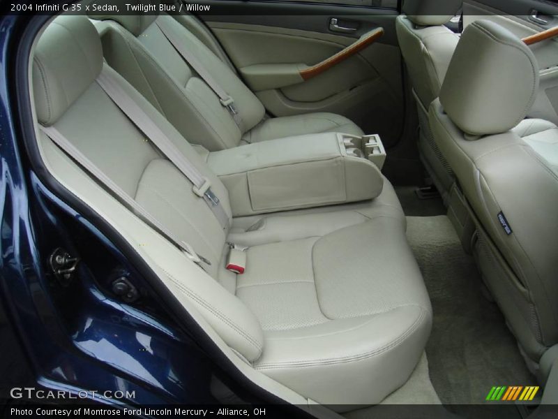 Twilight Blue / Willow 2004 Infiniti G 35 x Sedan