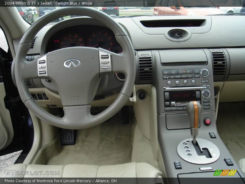 Twilight Blue / Willow 2004 Infiniti G 35 x Sedan