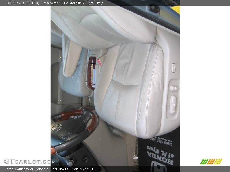 Breakwater Blue Metallic / Light Gray 2004 Lexus RX 330