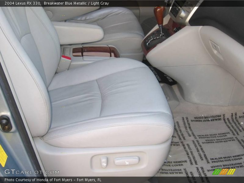 Breakwater Blue Metallic / Light Gray 2004 Lexus RX 330