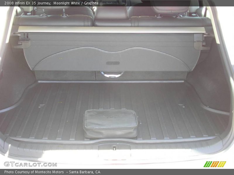 Moonlight White / Graphite 2008 Infiniti EX 35 Journey