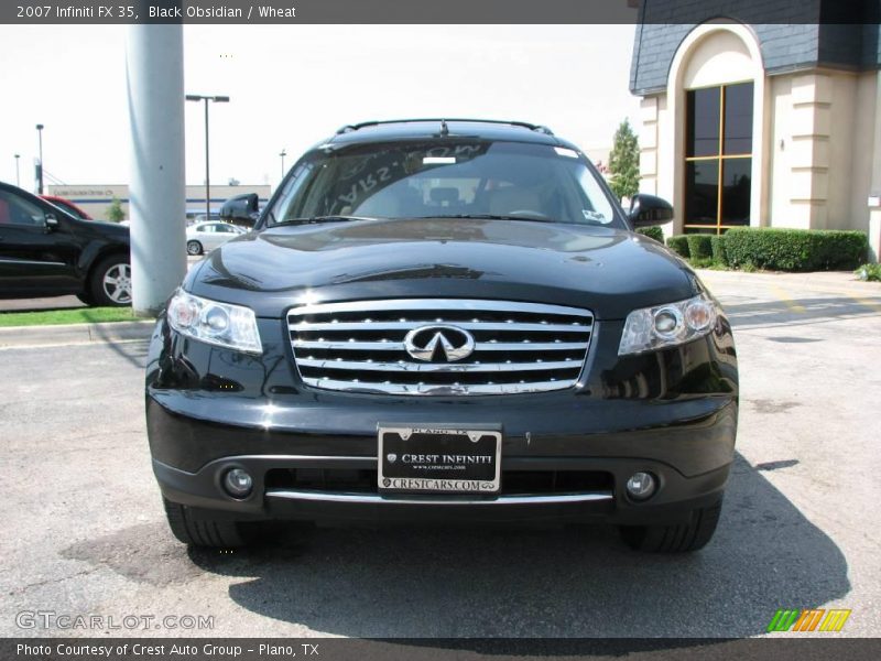 Black Obsidian / Wheat 2007 Infiniti FX 35