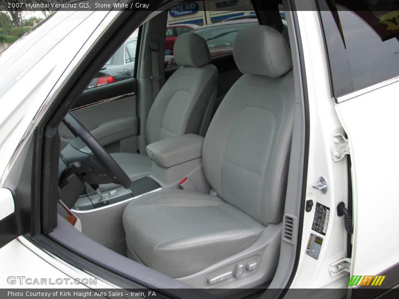Stone White / Gray 2007 Hyundai Veracruz GLS