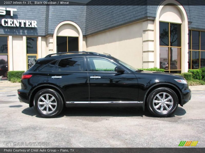 Black Obsidian / Wheat 2007 Infiniti FX 35