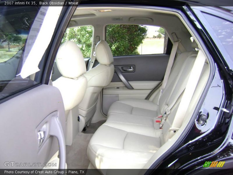 Black Obsidian / Wheat 2007 Infiniti FX 35