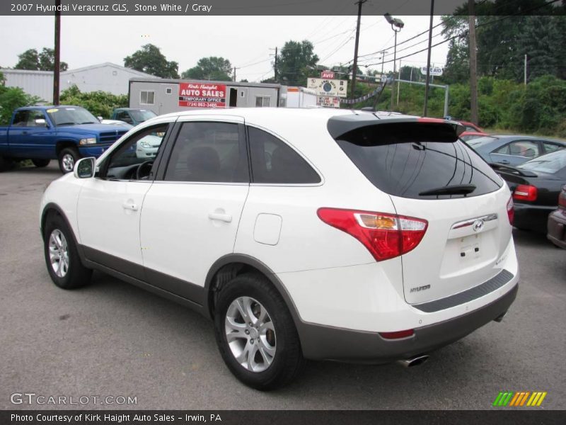 Stone White / Gray 2007 Hyundai Veracruz GLS