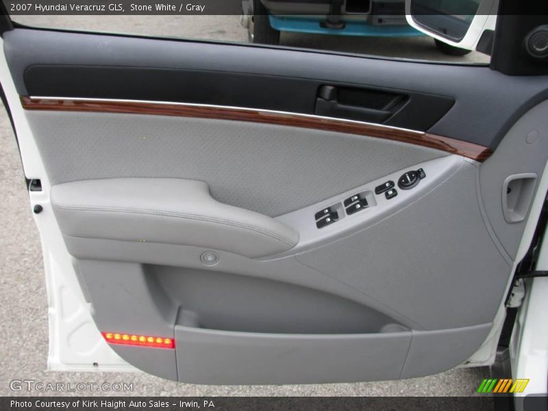 Stone White / Gray 2007 Hyundai Veracruz GLS