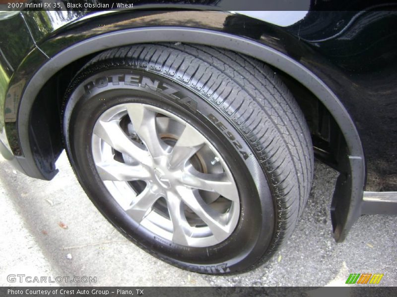 Black Obsidian / Wheat 2007 Infiniti FX 35