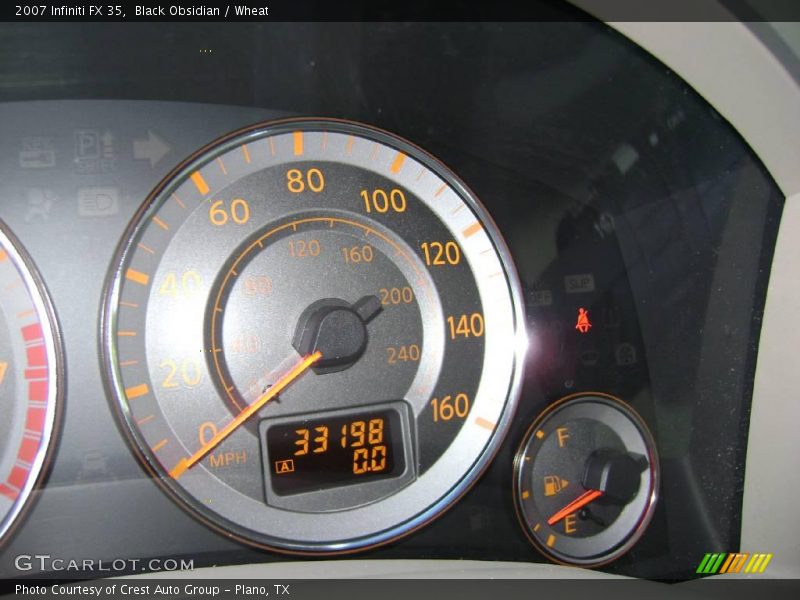 Black Obsidian / Wheat 2007 Infiniti FX 35