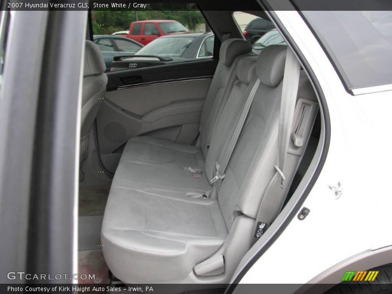 Stone White / Gray 2007 Hyundai Veracruz GLS