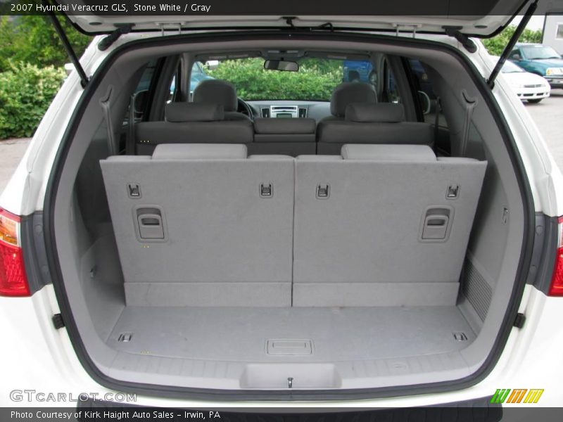Stone White / Gray 2007 Hyundai Veracruz GLS