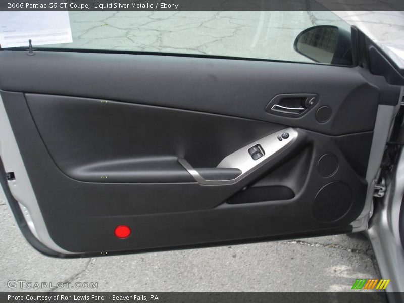 Liquid Silver Metallic / Ebony 2006 Pontiac G6 GT Coupe