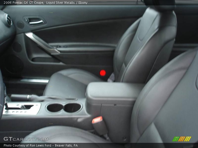 Liquid Silver Metallic / Ebony 2006 Pontiac G6 GT Coupe