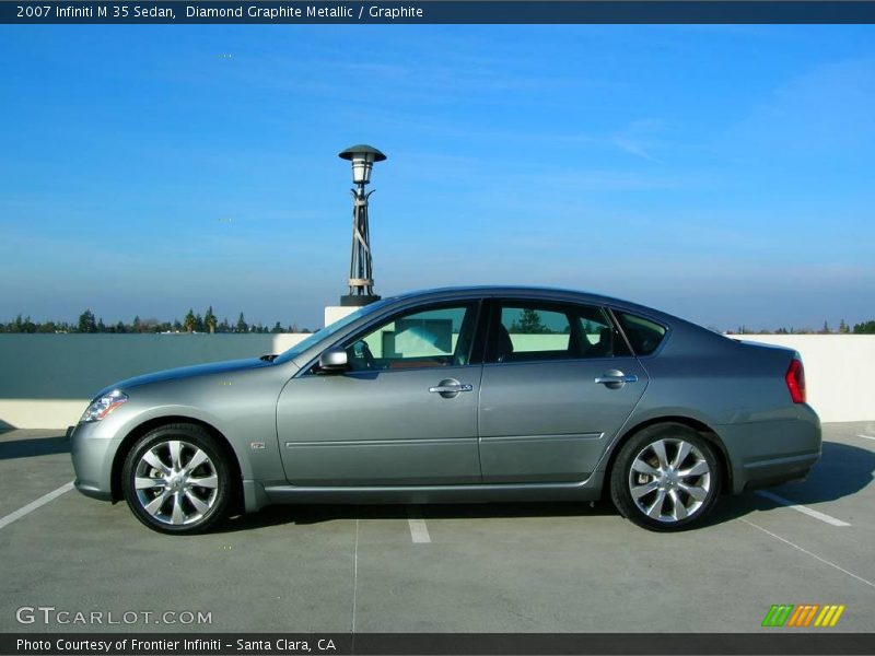 Diamond Graphite Metallic / Graphite 2007 Infiniti M 35 Sedan