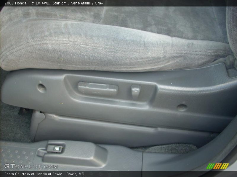Starlight Silver Metallic / Gray 2003 Honda Pilot EX 4WD