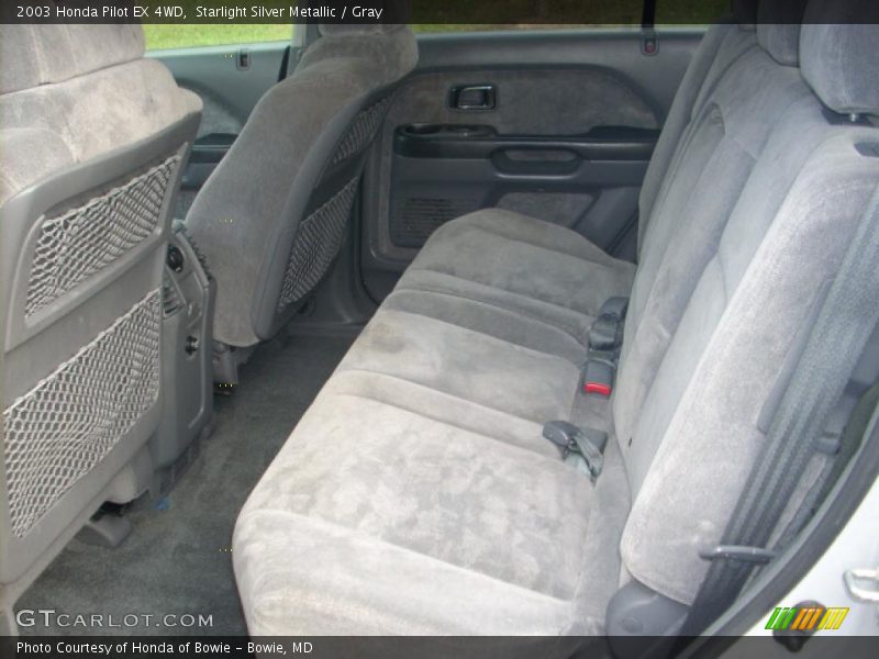 Starlight Silver Metallic / Gray 2003 Honda Pilot EX 4WD